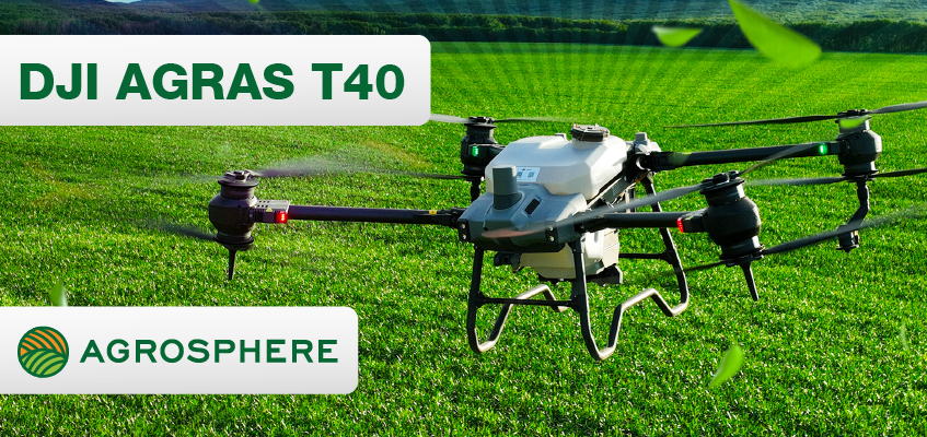 DJI Agras T40: A Revolution in Agricultural Drones Launched in Georgia ...