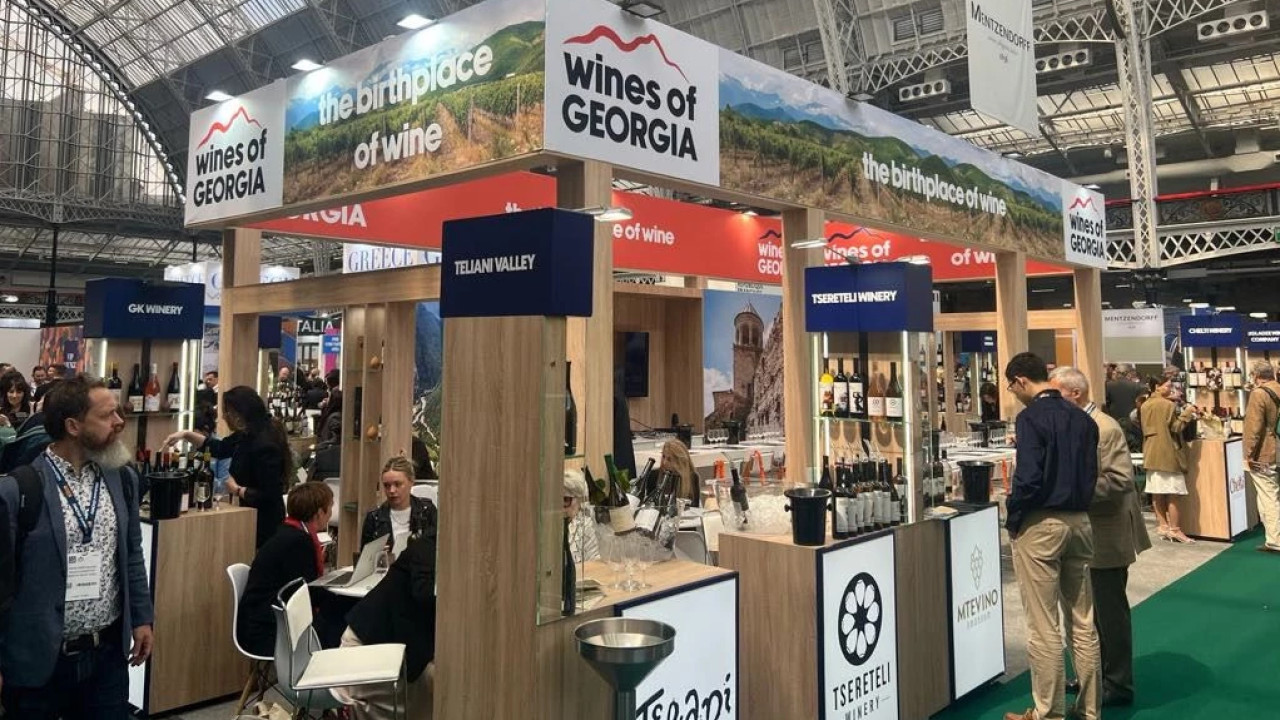 16 Georgian Wine Producers Showcase at London Wine Fair 2025, Strengthening UK Market Presence