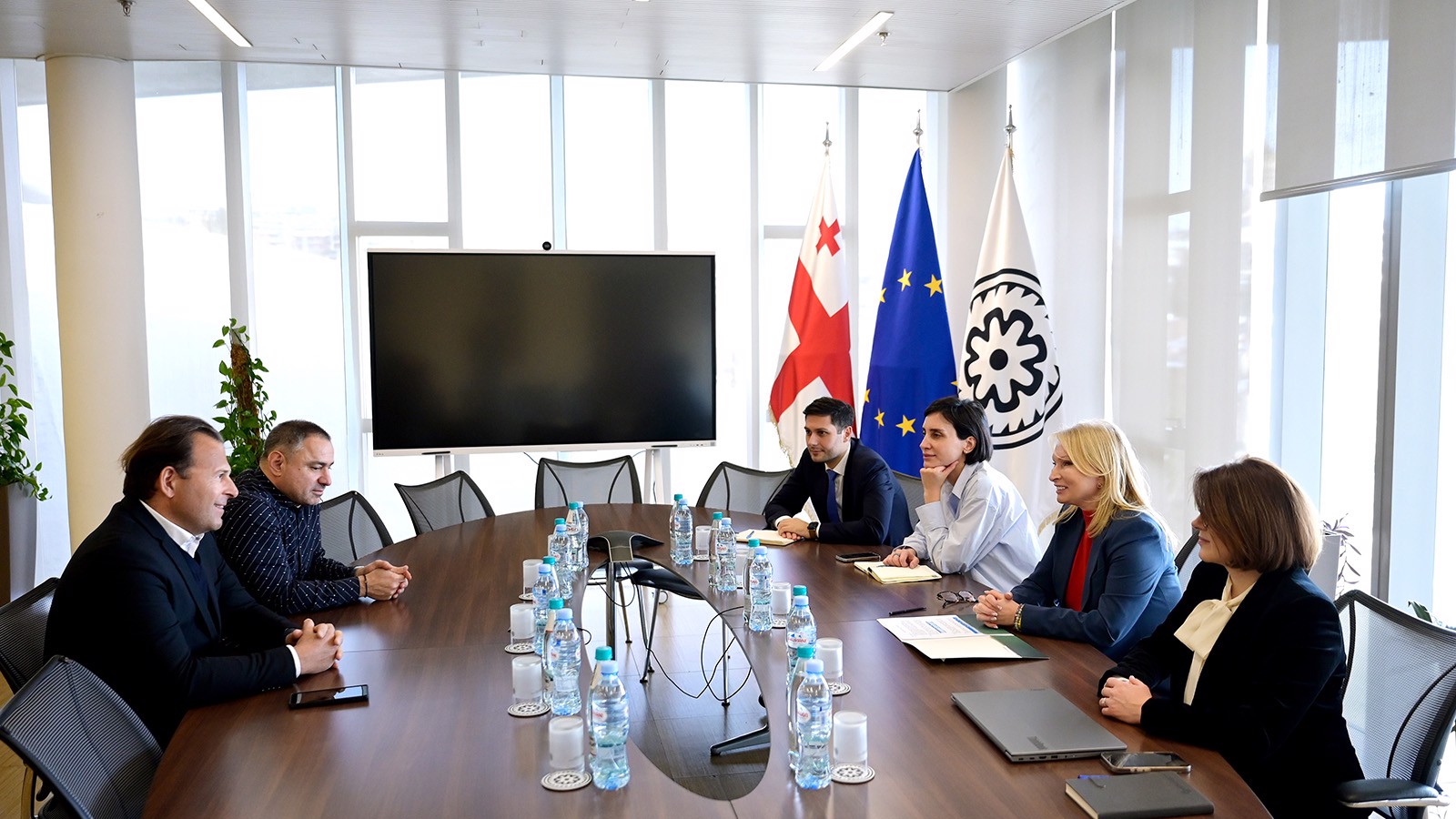 Governor of the National Bank of Georgia Meets with Managing Partner of Japanese Holding Gojo & Company