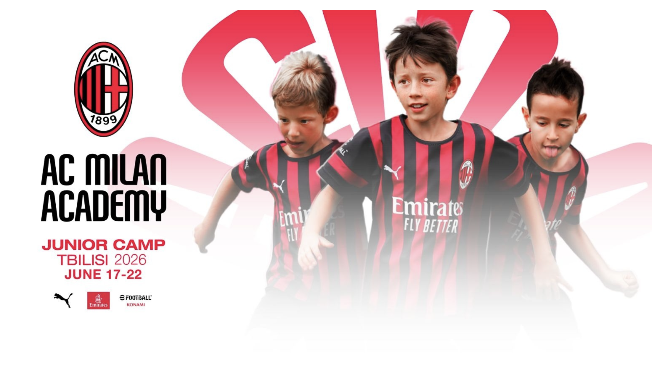 AC Milan launches Milan Junior Camp 2026 in Georgia