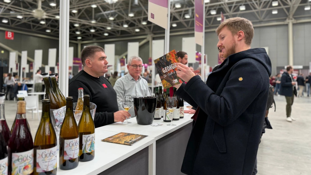 Georgian Qvevri Wine Producers Showcase at SLOW WINE FAIR in Bologna