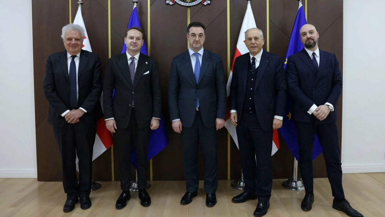 Davit Songulashvili Meets with the Ambassador of the Sovereign Order of Malta to Georgia, Theodorico Nanni