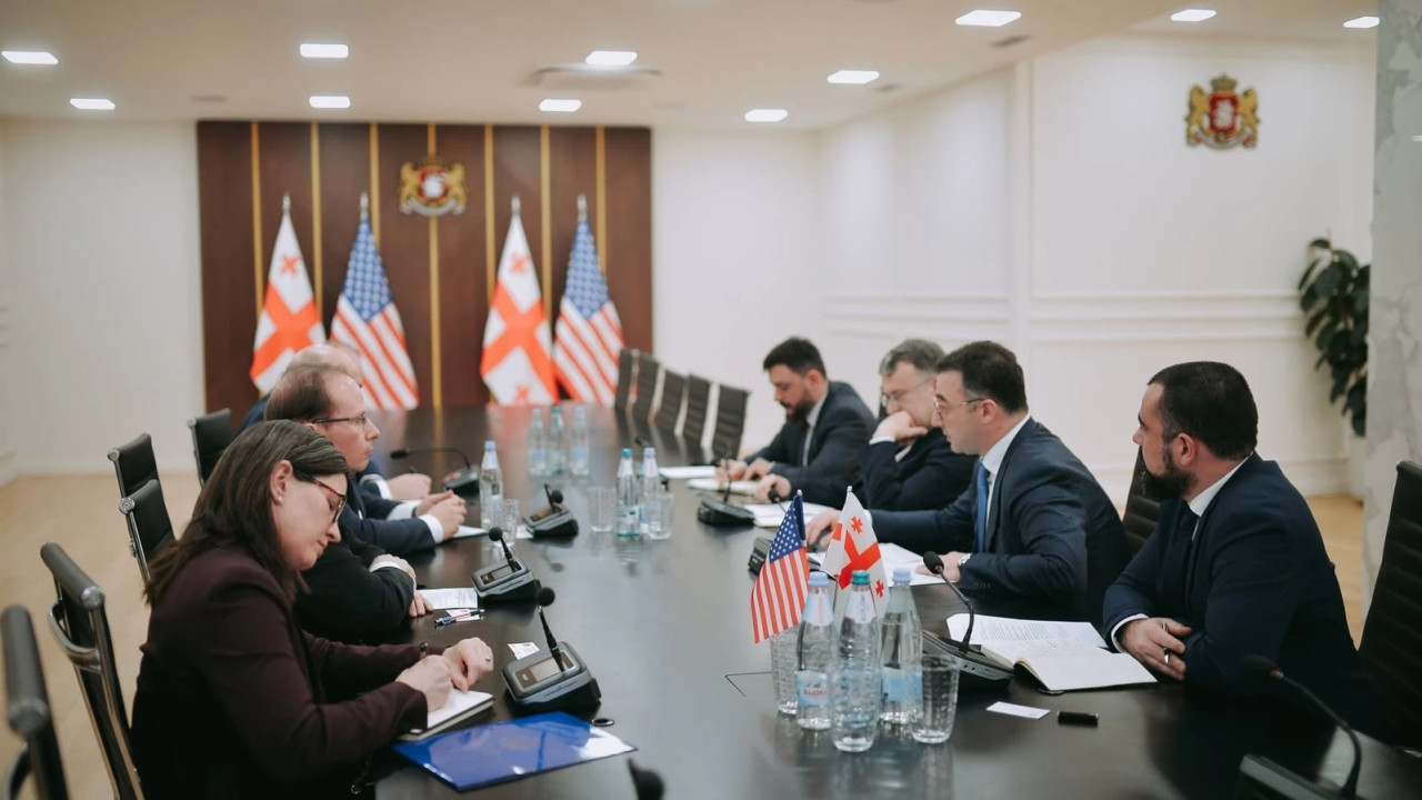 Davit Songulashvili Meets Acting U.S. Ambassador to Georgia and USDA Agricultural Attaché