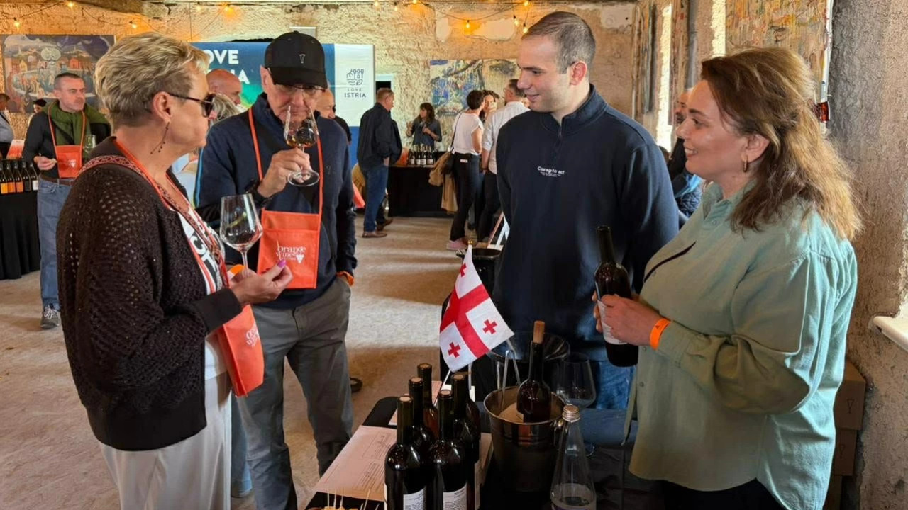 Georgian Wine Showcased at Orange Wine Festival in Slovenia