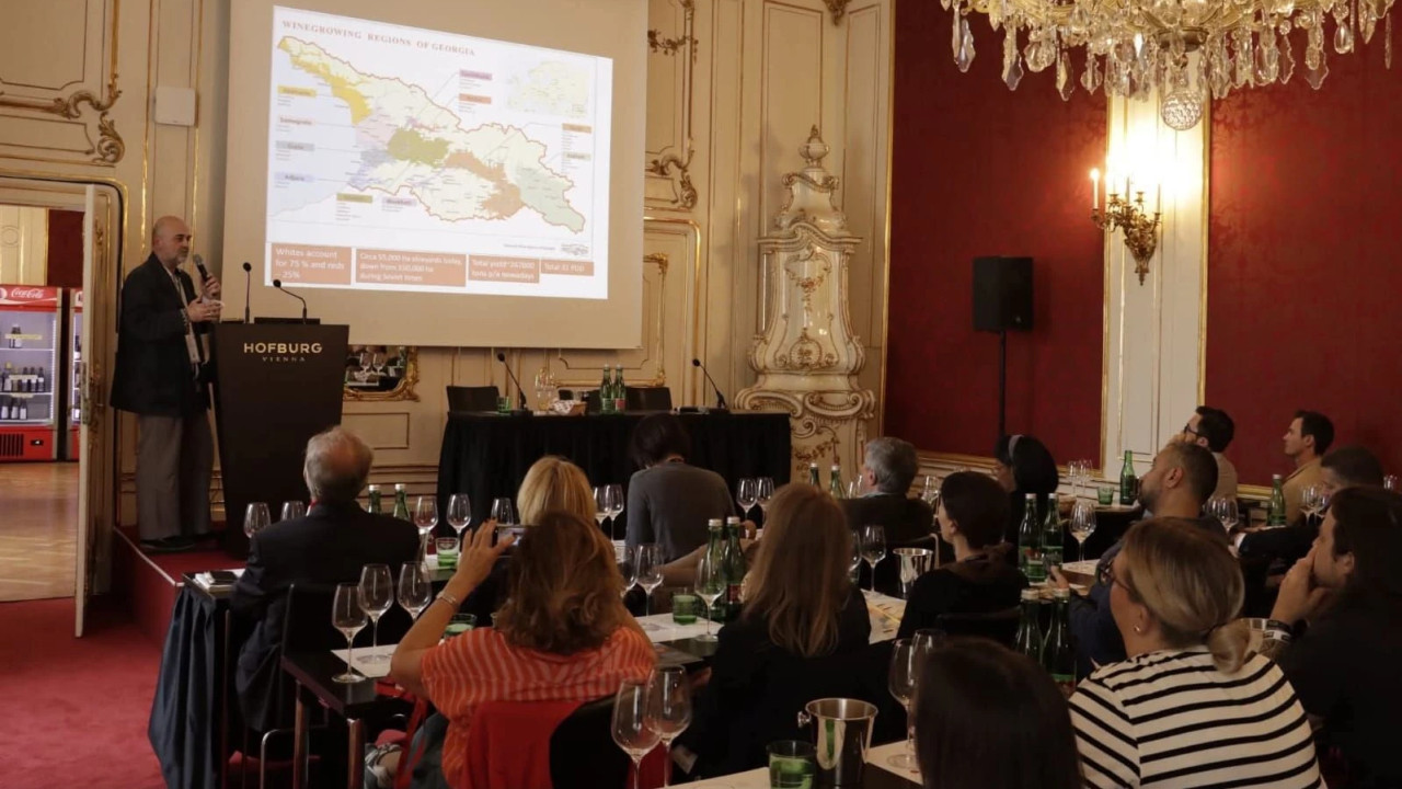 Twenty-Four Georgian Wine Producers Showcase Their Wines at VieVinum 2026 in Vienna