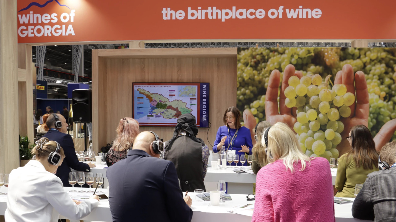 Fourteen Georgian Wine Producers Participate in London Wine Fair 2026 with Support from the National Wine Agency