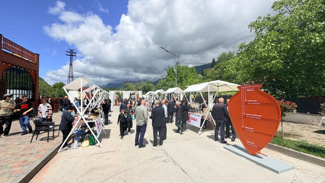 National Wine Agency Joins Independence Day Celebrations in Ambrolauri with the Theme “Georgia – The Homeland of Wine”