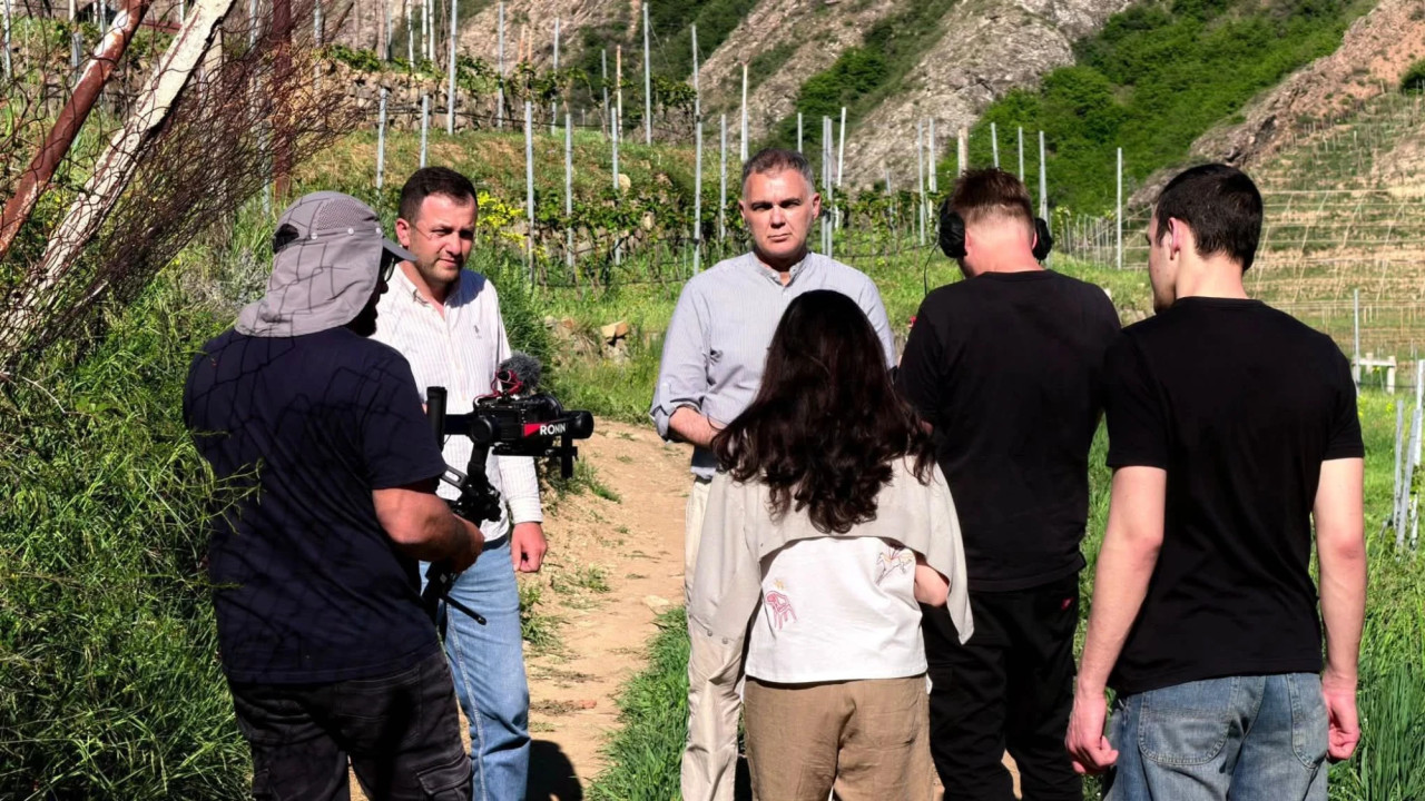 Popular Italian Broadcaster Gambero Rosso TV Producing Special Series on Georgian Wine