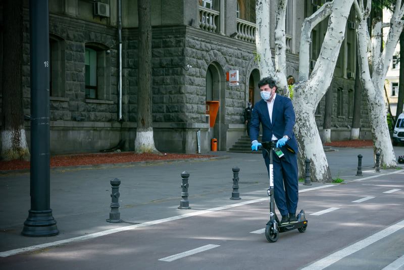 Electric Scooter Sharing Service Launched in Tbilisi Culture CBW