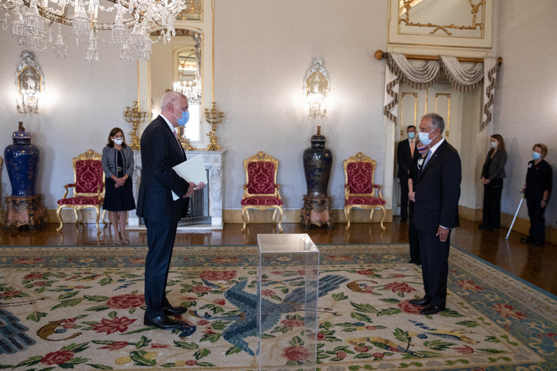 Ambassador of Georgia Presented his Credentials to the President of ...