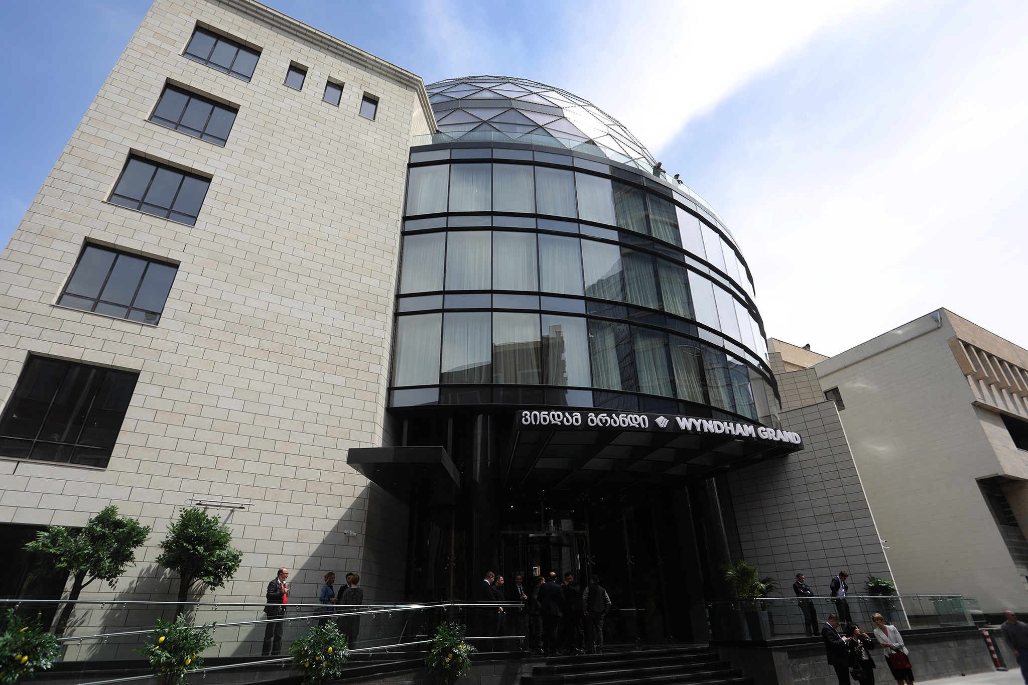 Wyndham Grand Tbilisi Worldclass hotel Opened Business CBW