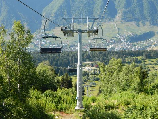 Construction Works of Cable Cars in Mestia are Underway - Business - CBW